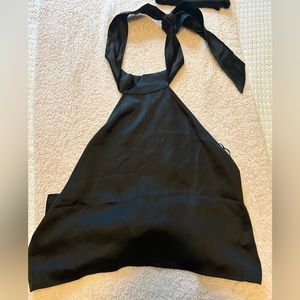 Women’s Sincerely Jules High Neck Silk Halter Top Medium